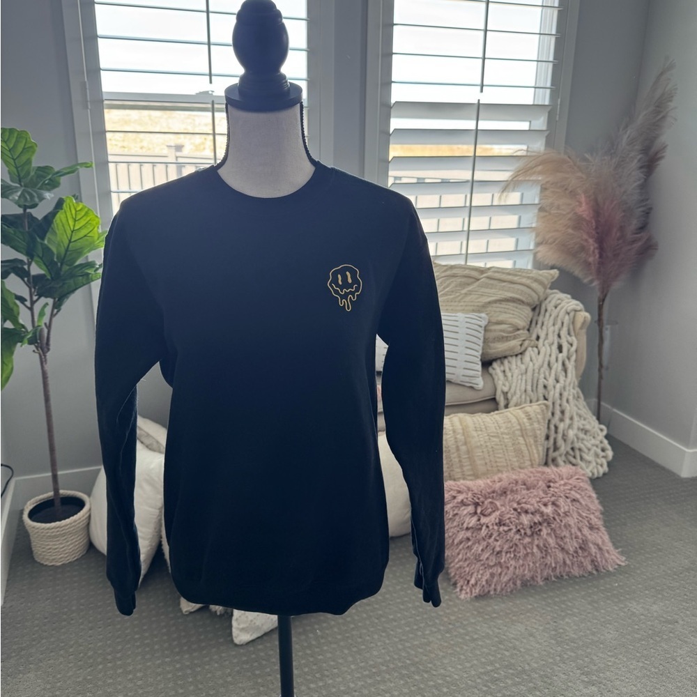Riot Society melting smile Crewneck Sweater